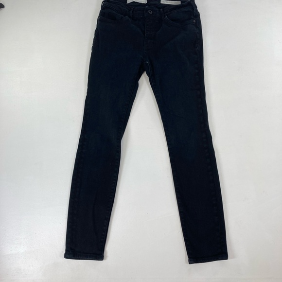 Pilcro Denim - Pilcro and the Letterpress Jeans Womens Size 27 Black High-Rise Skinny Casual